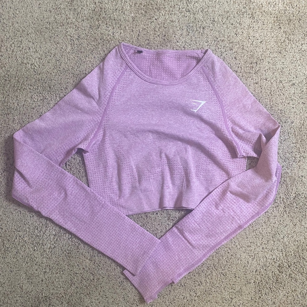 Gymshark Vital Seamless Cropped Long Sleeve